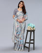 Light Grey Silk Saree | Leemboodi