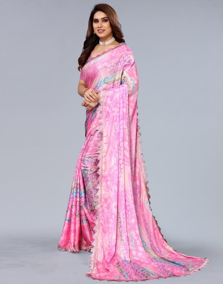Light Pink Silk Saree | Sudathi