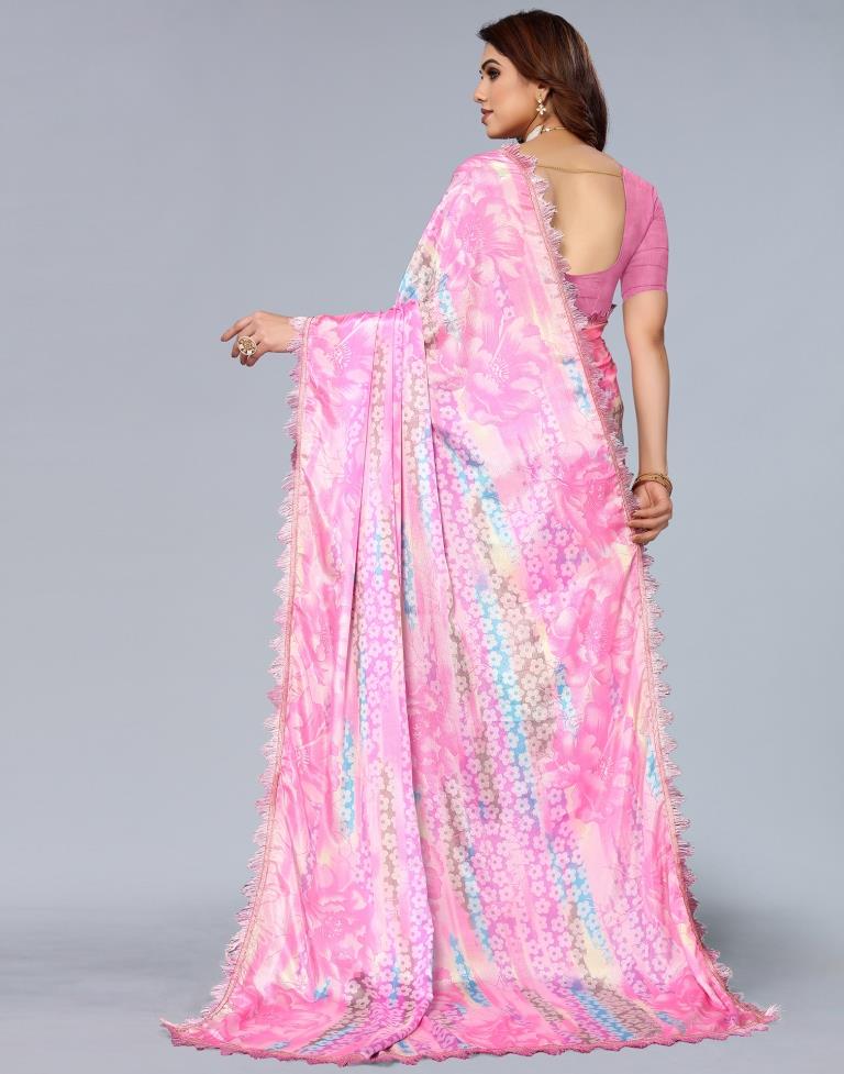 Light Pink Silk Saree | Sudathi