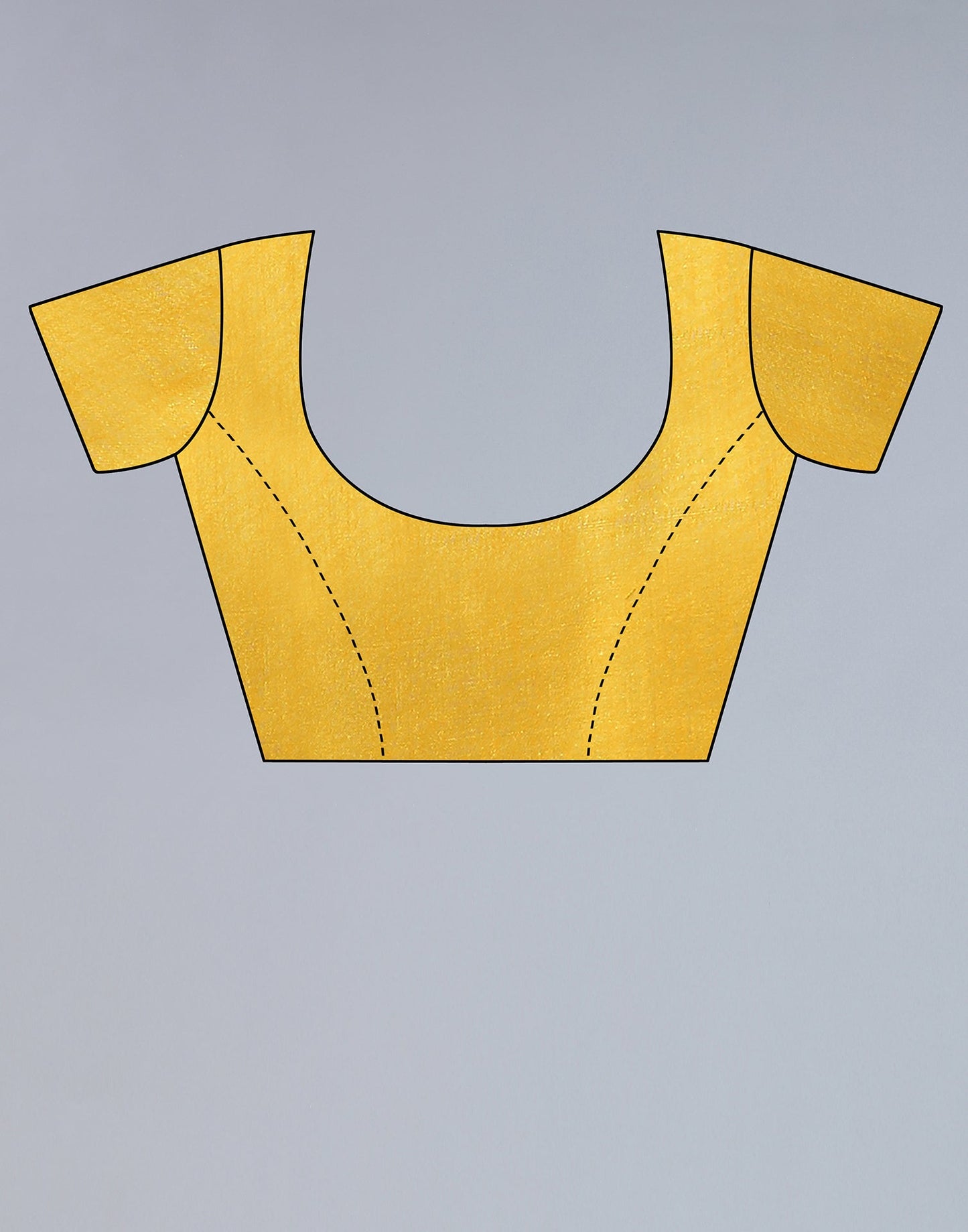 Mustard Yellow Georgette Printed Saree