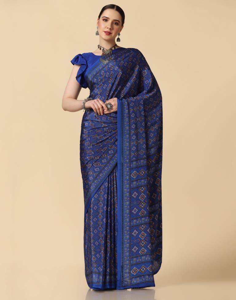 Blue Silk Saree | Sudathi