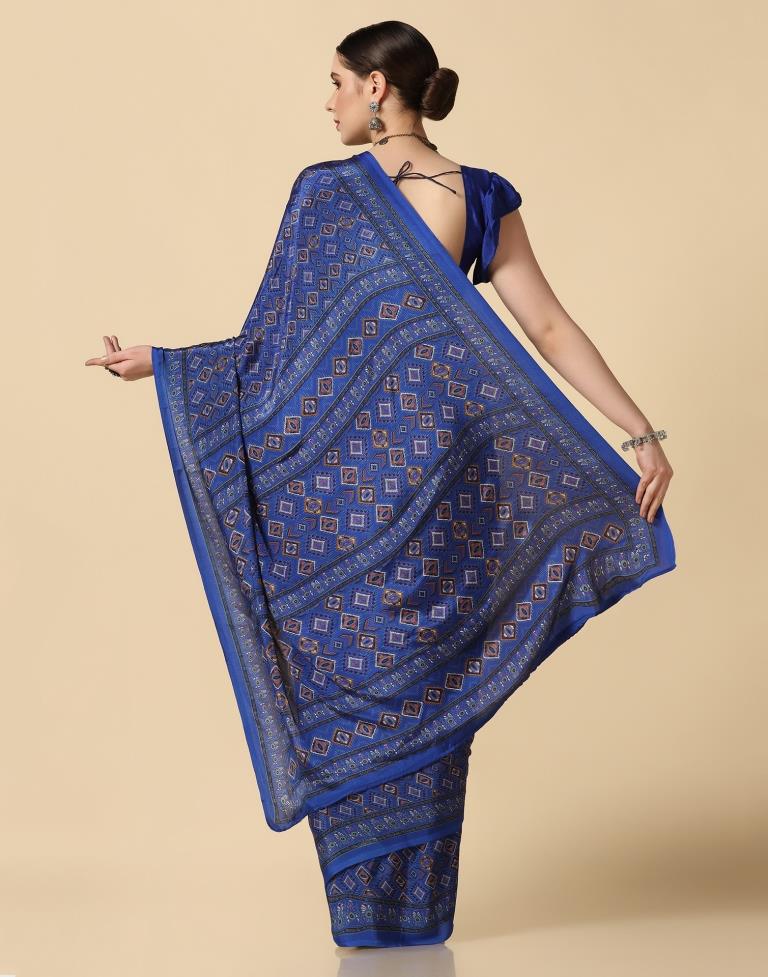 Blue Silk Saree | Sudathi