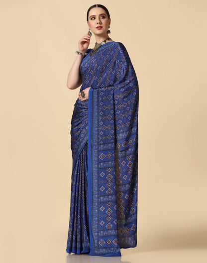 Blue Silk Saree | Sudathi