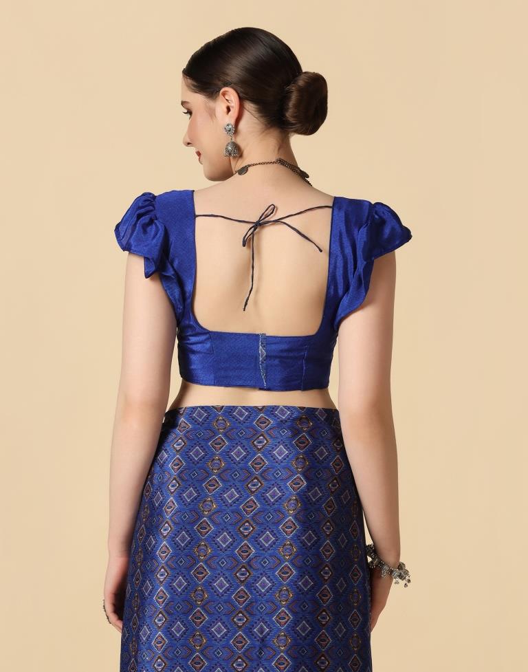 Blue Silk Saree | Sudathi