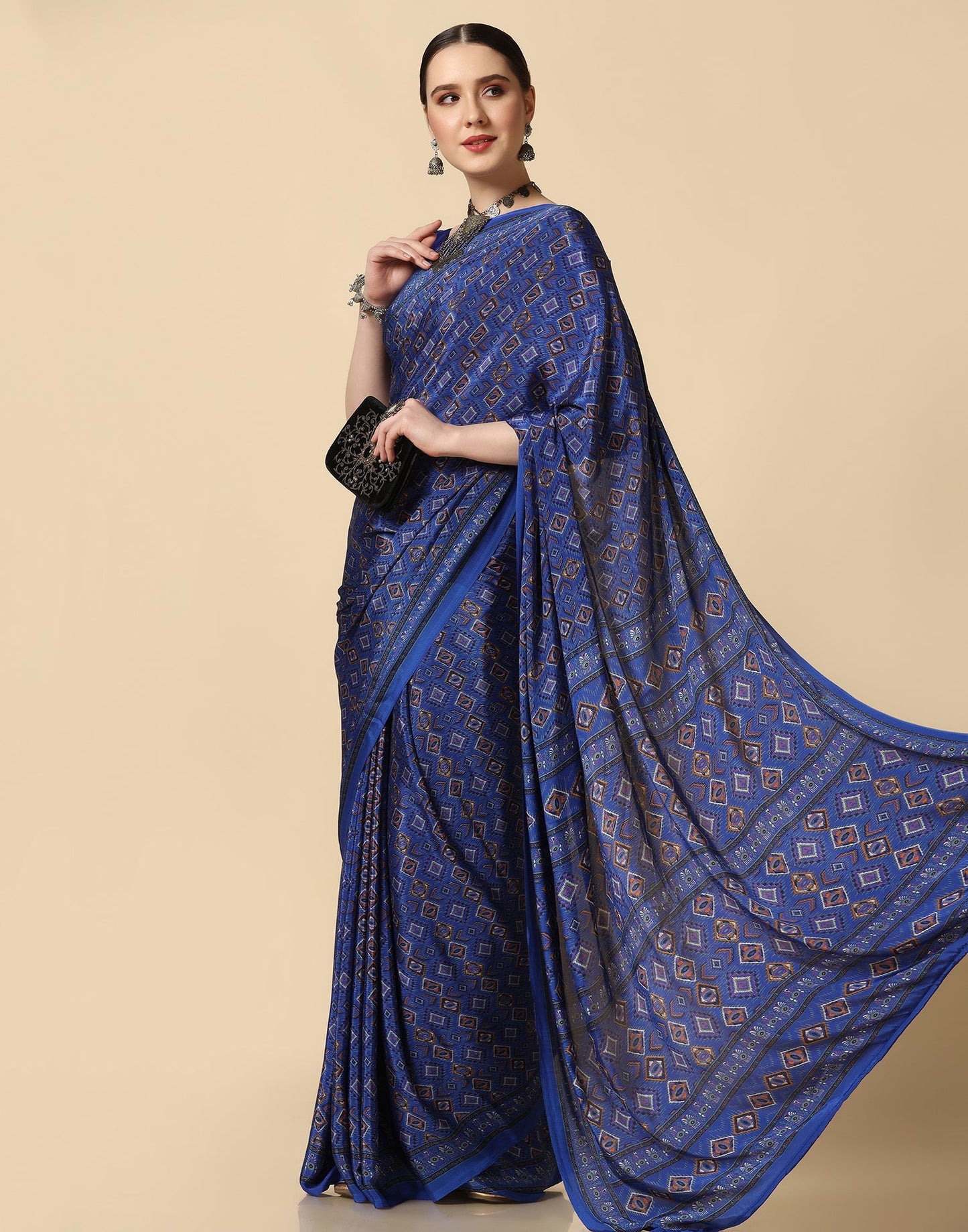 Blue Silk Saree | Sudathi