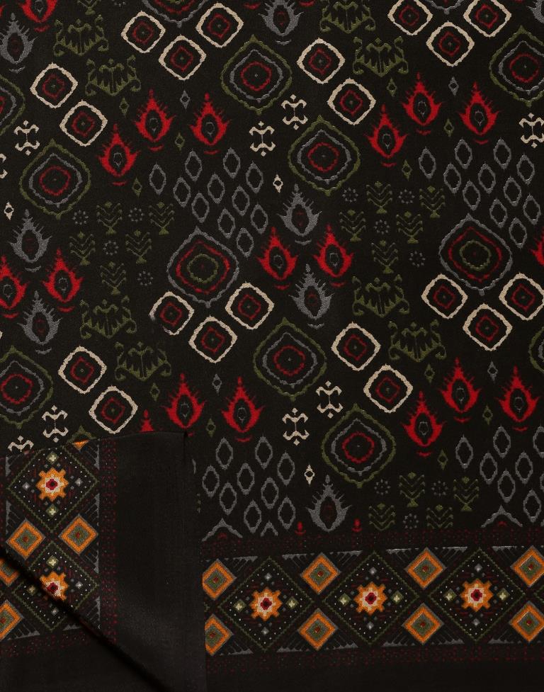 Black Silk Saree | Leemboodi