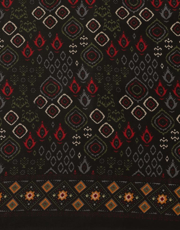 Black Silk Saree | Leemboodi