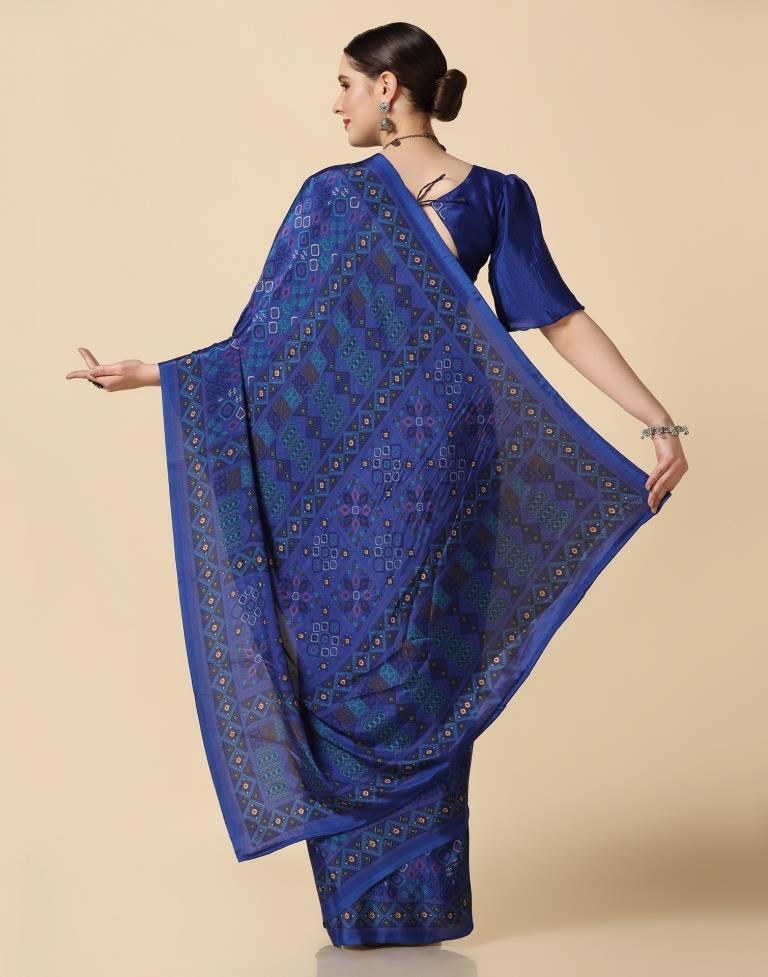 Blue Silk Saree | Sudathi