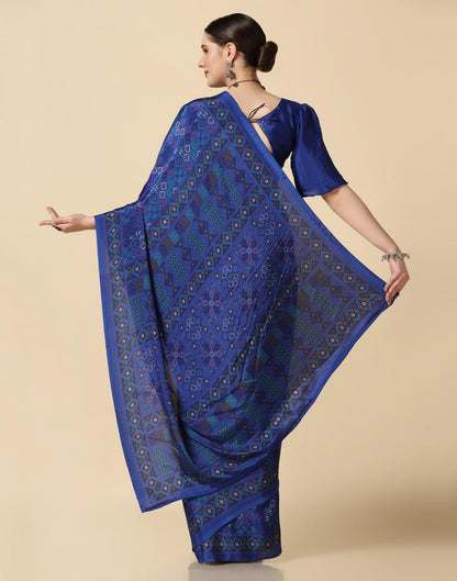 Blue Silk Saree | Sudathi