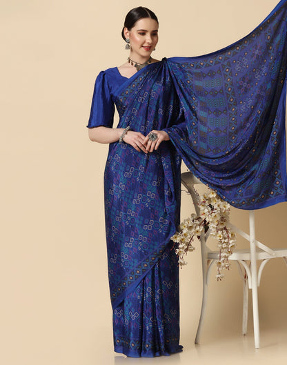 Blue Silk Saree | Sudathi