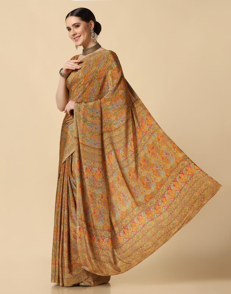 Yellow Silk Saree | Sudathi