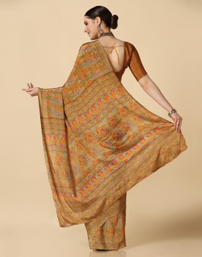 Yellow Silk Saree | Sudathi