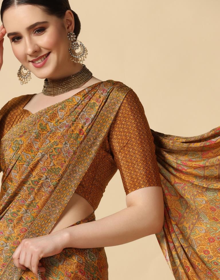 Yellow Silk Saree | Sudathi