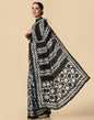 Black Silk Printed Saree