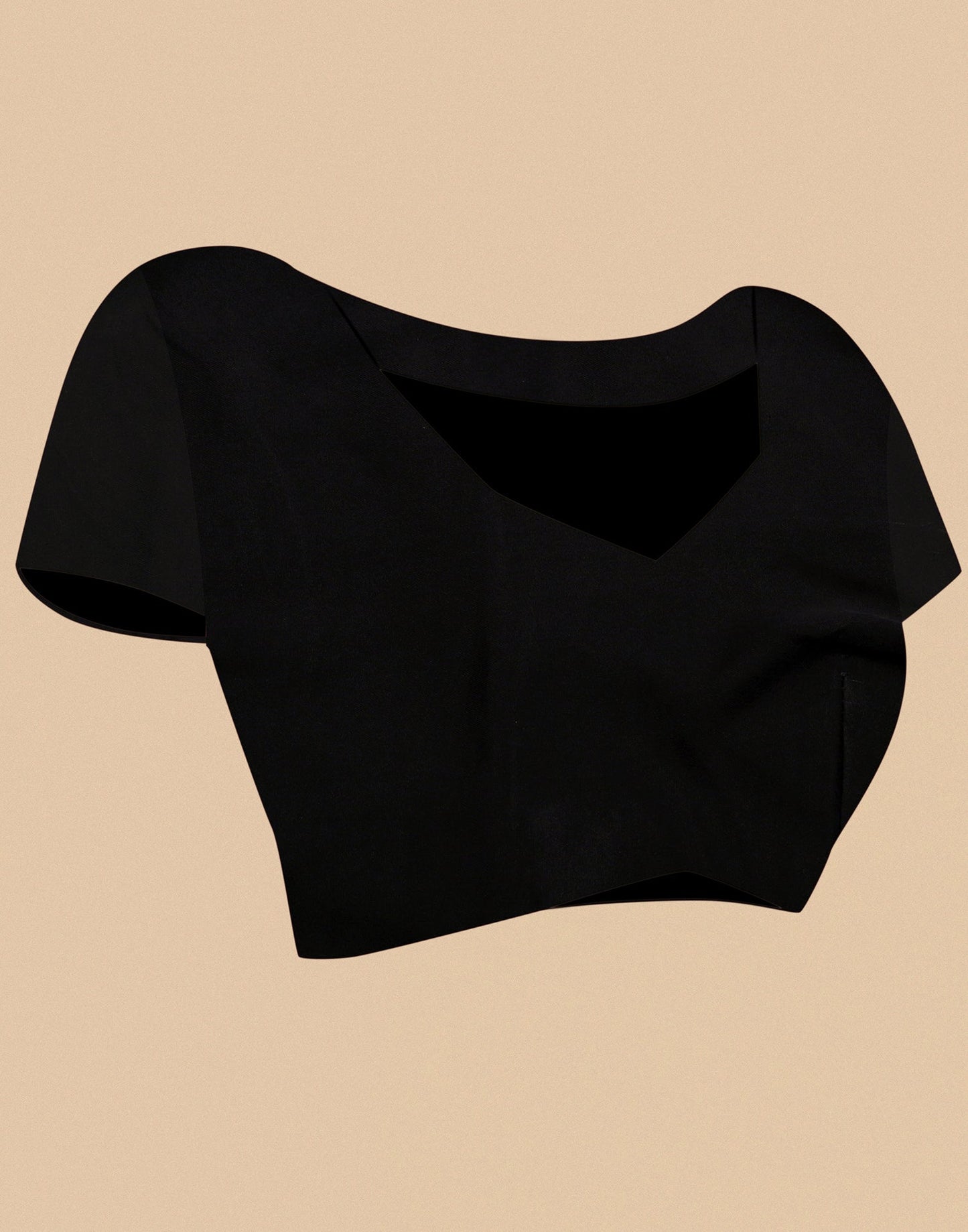 Black Silk Printed Saree