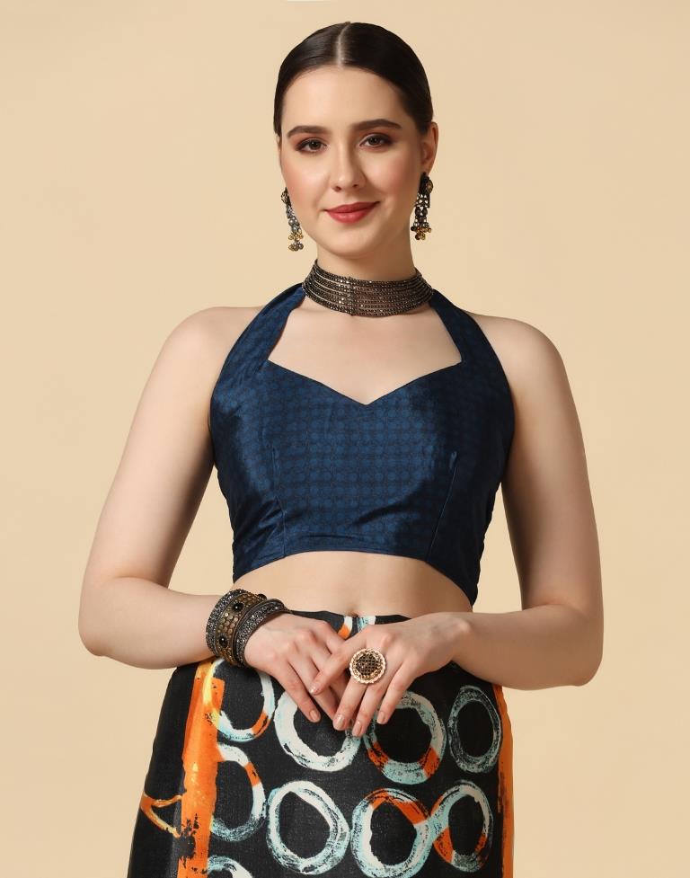 Multicoloured Silk Saree | Leemboodi