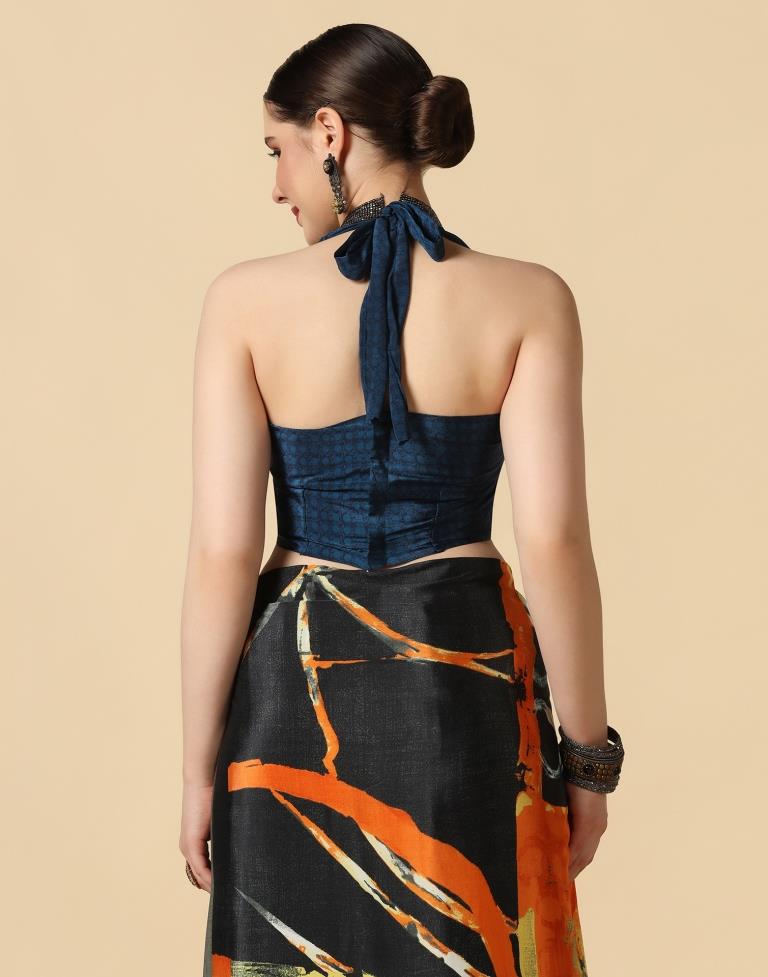 Multicoloured Silk Saree | Leemboodi