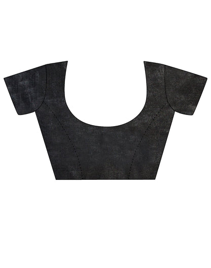 Brown Georgette Digital Printed Saree