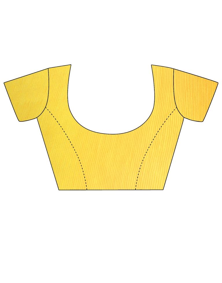 Multicoloured Georgette Saree | Leemboodi