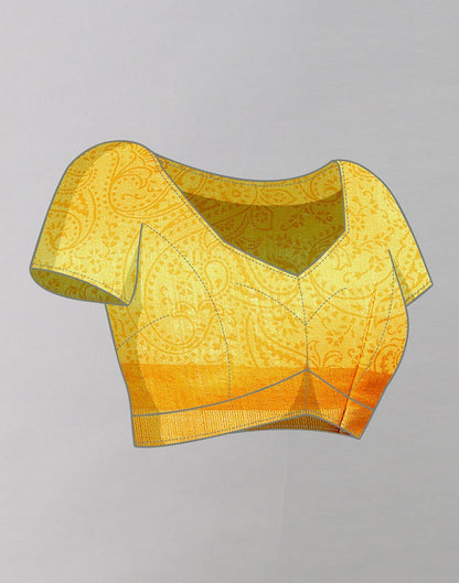 Off White Cotton Printed Saree | Leemboodi