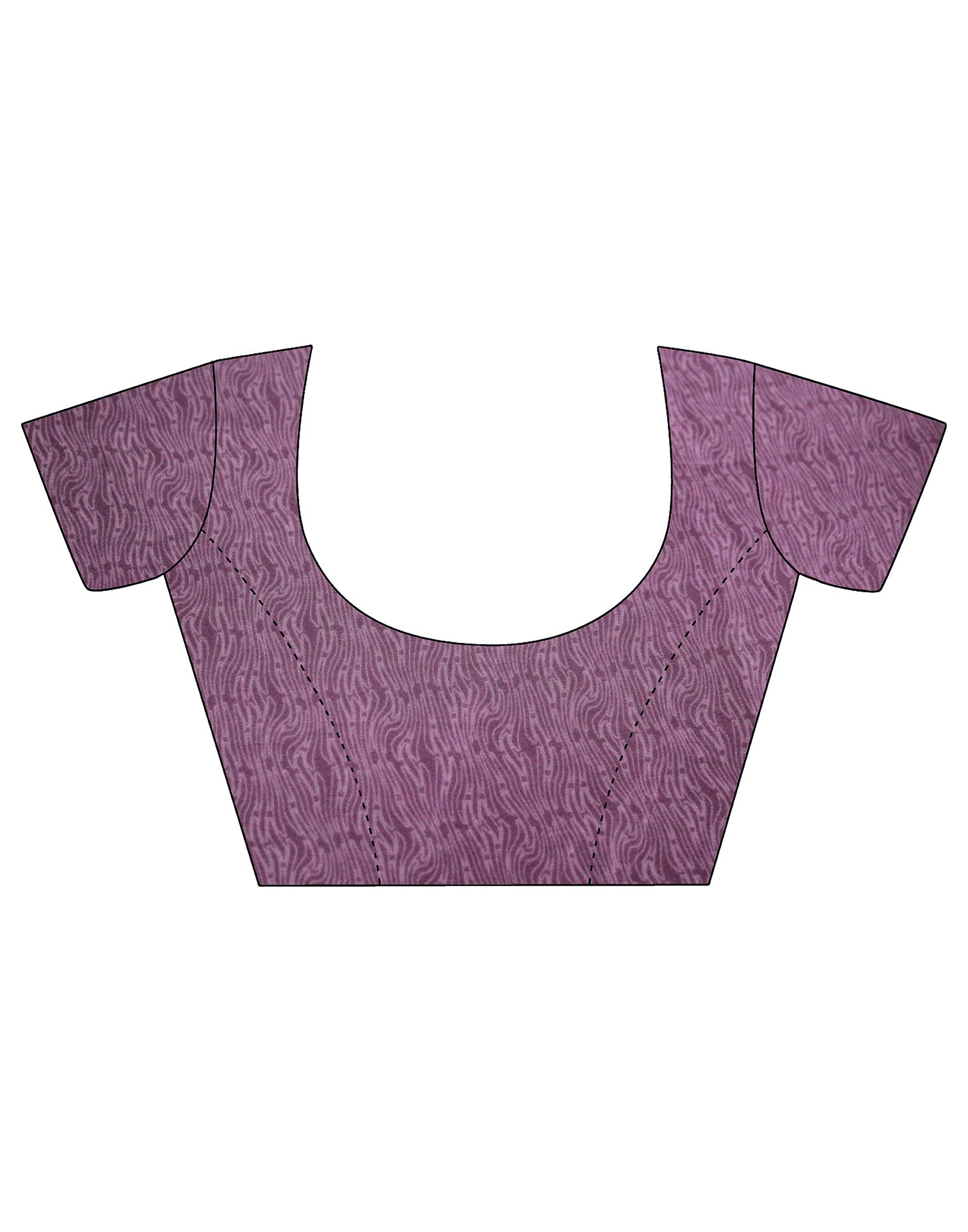 Purple Silk Printed Saree | Sudathi