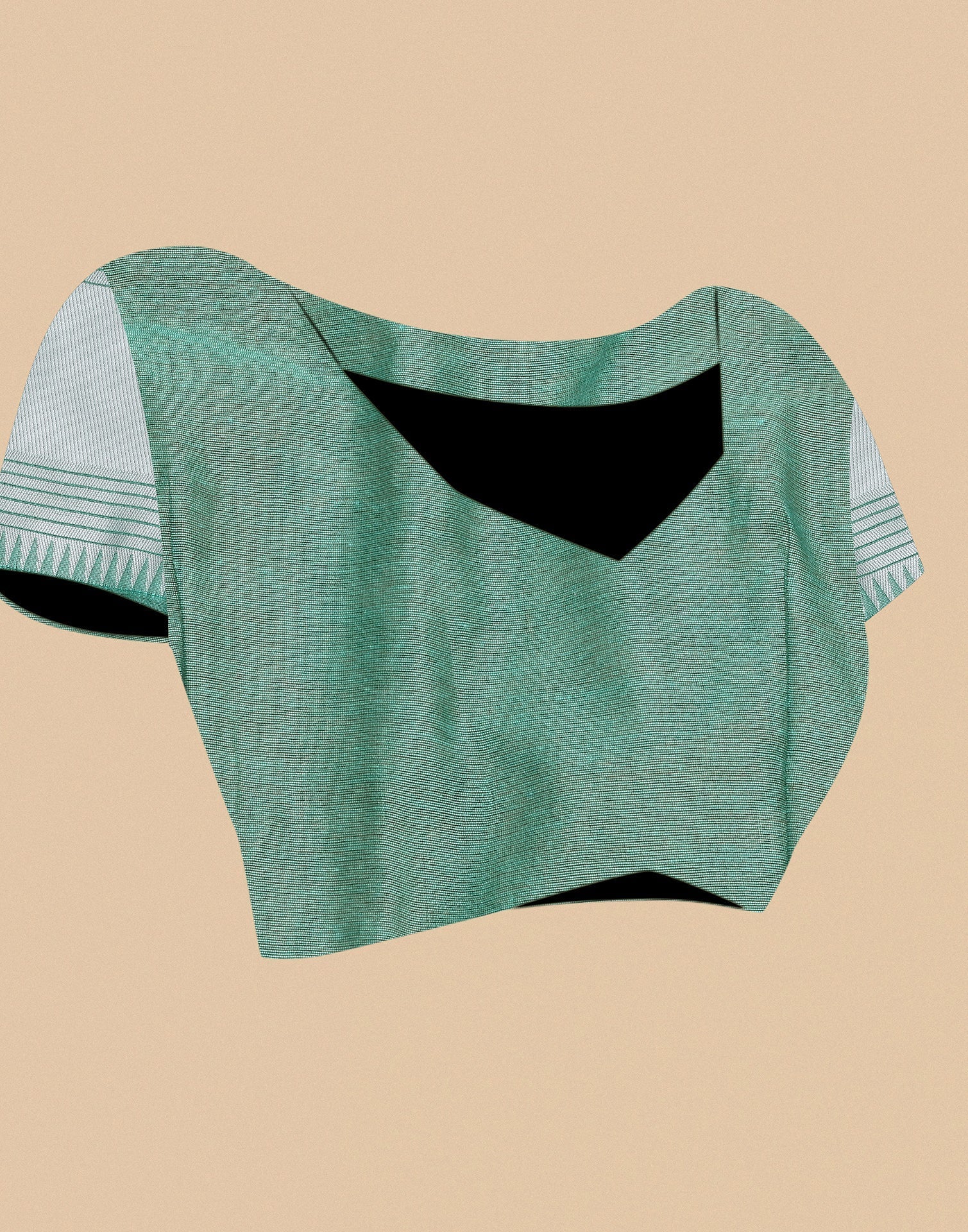 Light Green Banarasi Cotton Saree | Sudathi