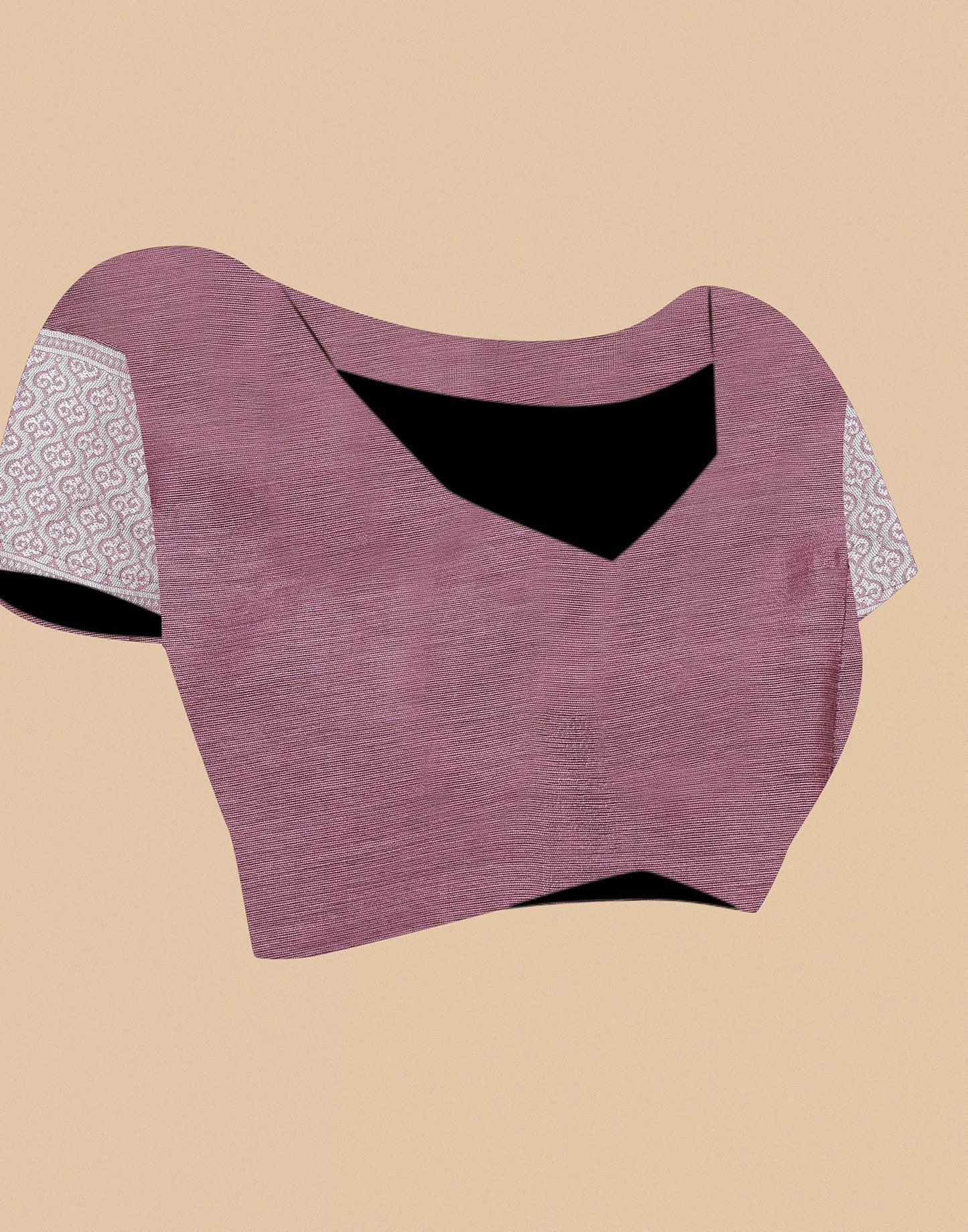 Pink Banarasi Cotton Saree | Sudathi