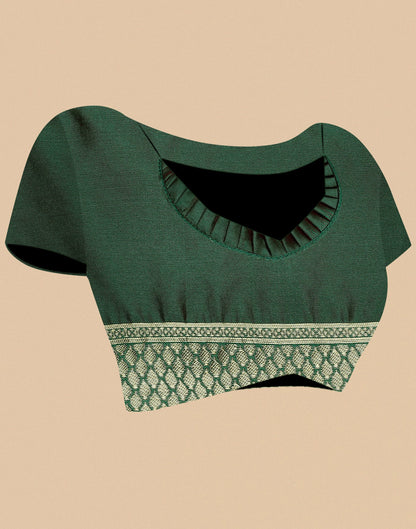 Red Silk Weaving Saree