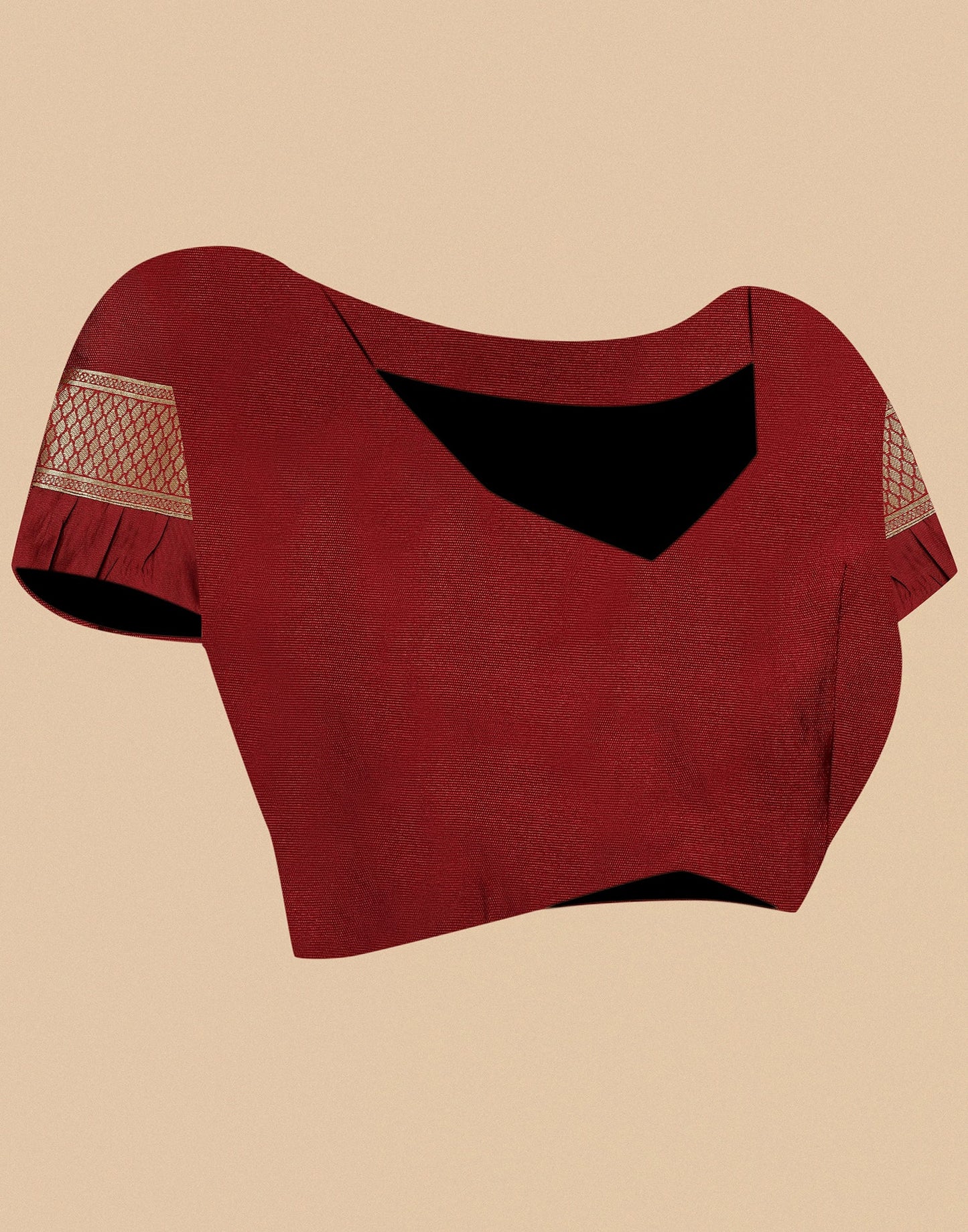 Navy Blue Silk Weaving Saree