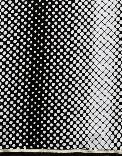 Black Chiffon Saree | Sudathi