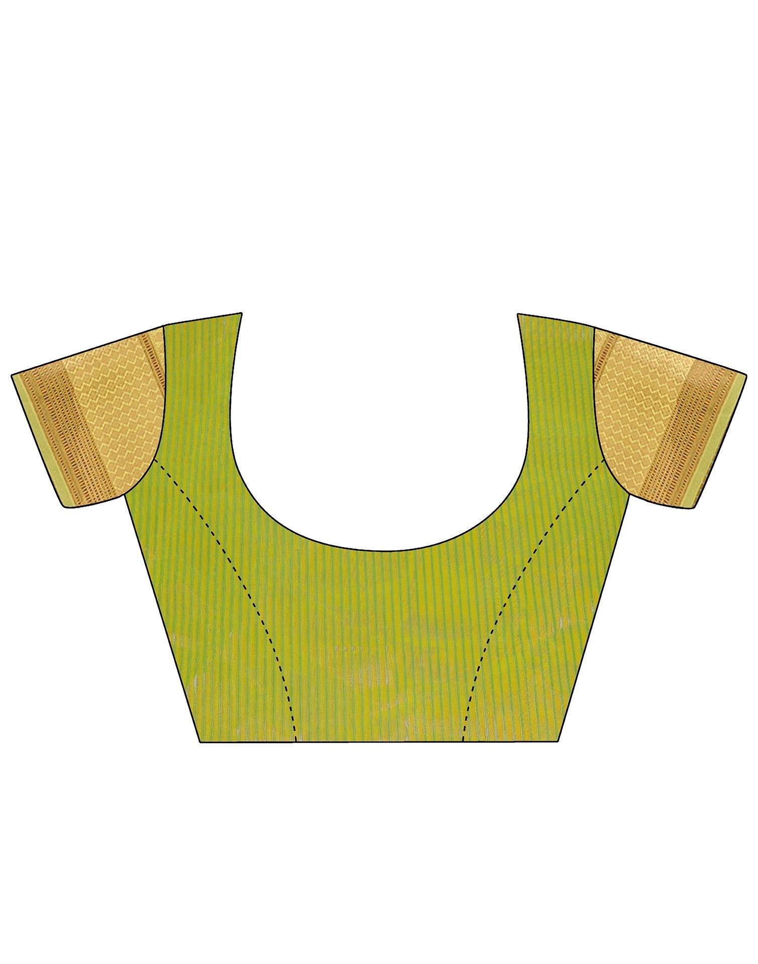 Parrot Green Plain Organza Saree | Sudathi