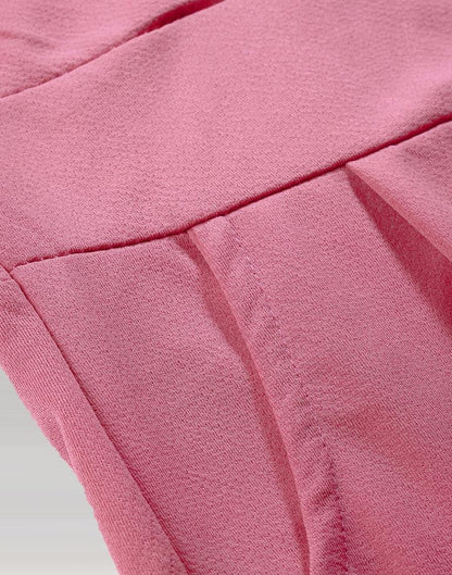 Light Pink Coloured Lycra Plain Jumpsuit | Sudathi