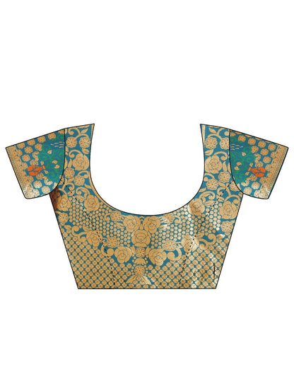 Rani Pink Paithani Silk Saree | Leemboodi