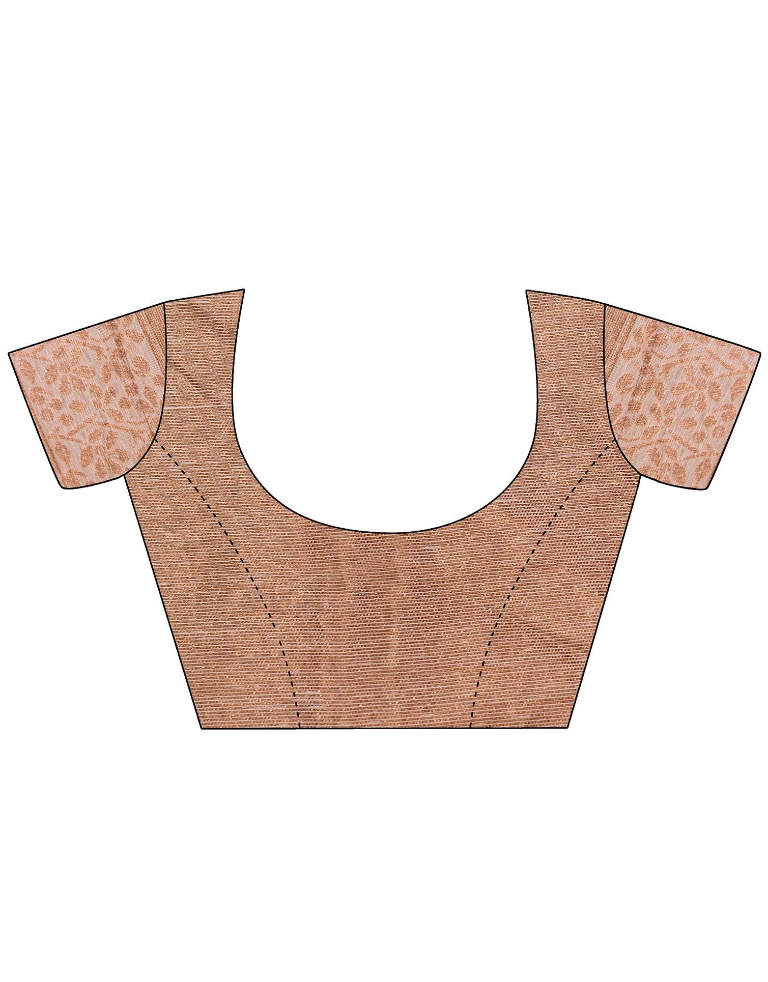 Beige Cotton Saree | Leemboodi