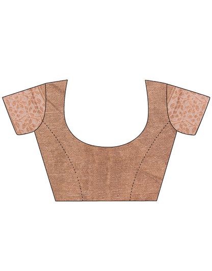 Beige Cotton Saree | Leemboodi