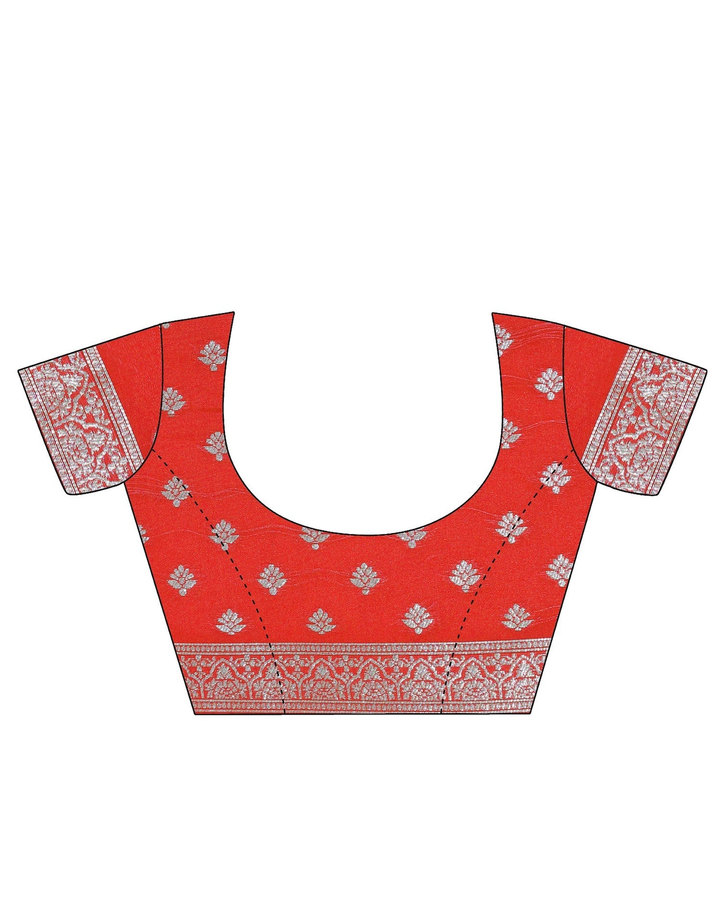 Red Banarasi Saree | Leemboodi