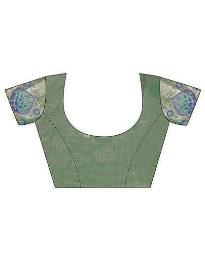 Pink Banarasi Silk Saree | Leemboodi