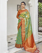 Light Green Banarasi Saree | Leemboodi