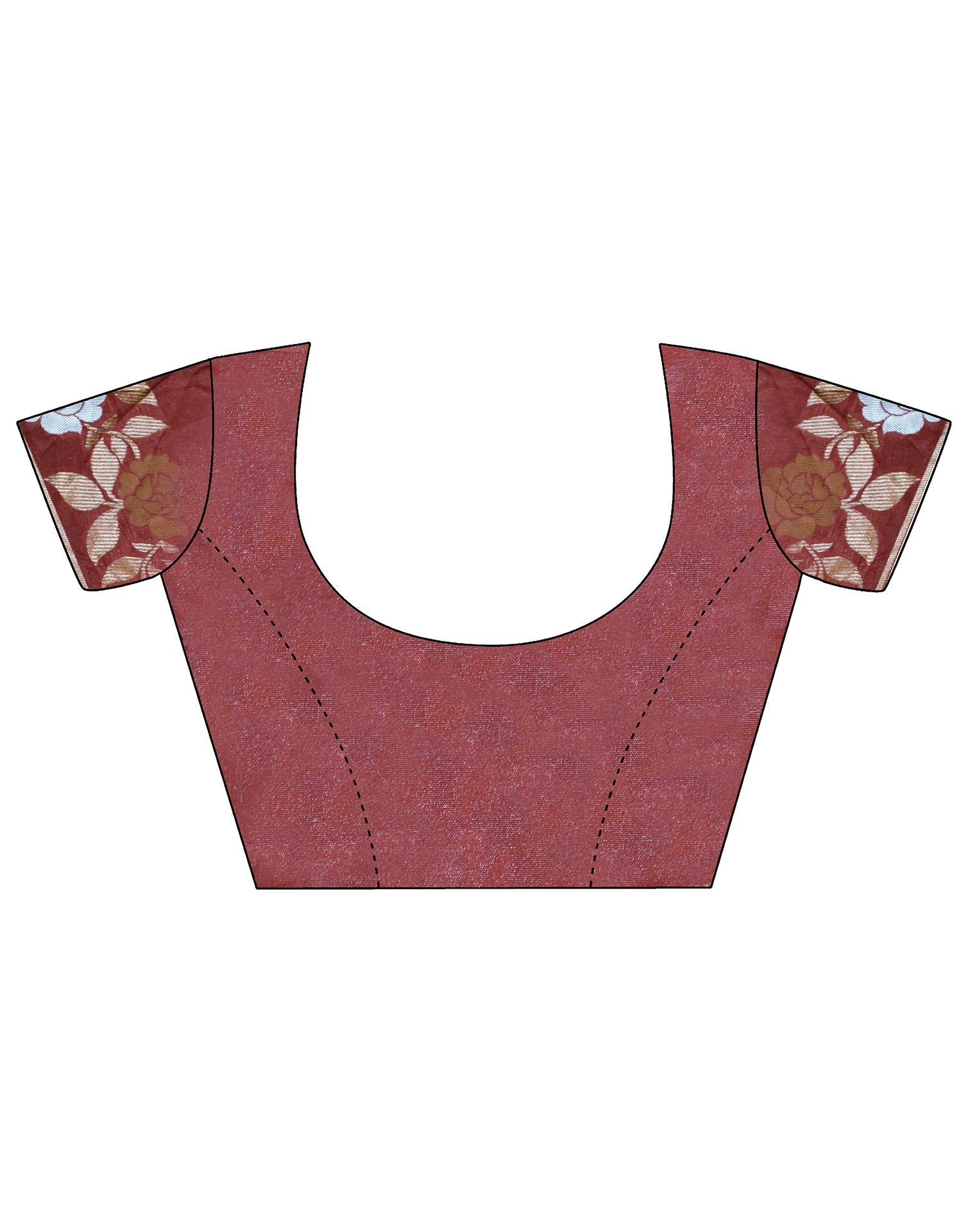 Maroon Self Weaving Saree | Sudathi