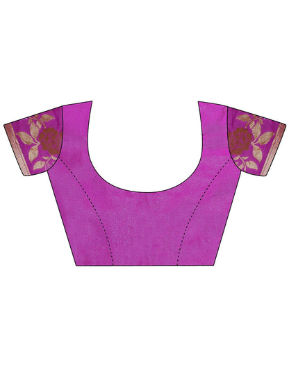 Pink Self Weaving Saree | Sudathi