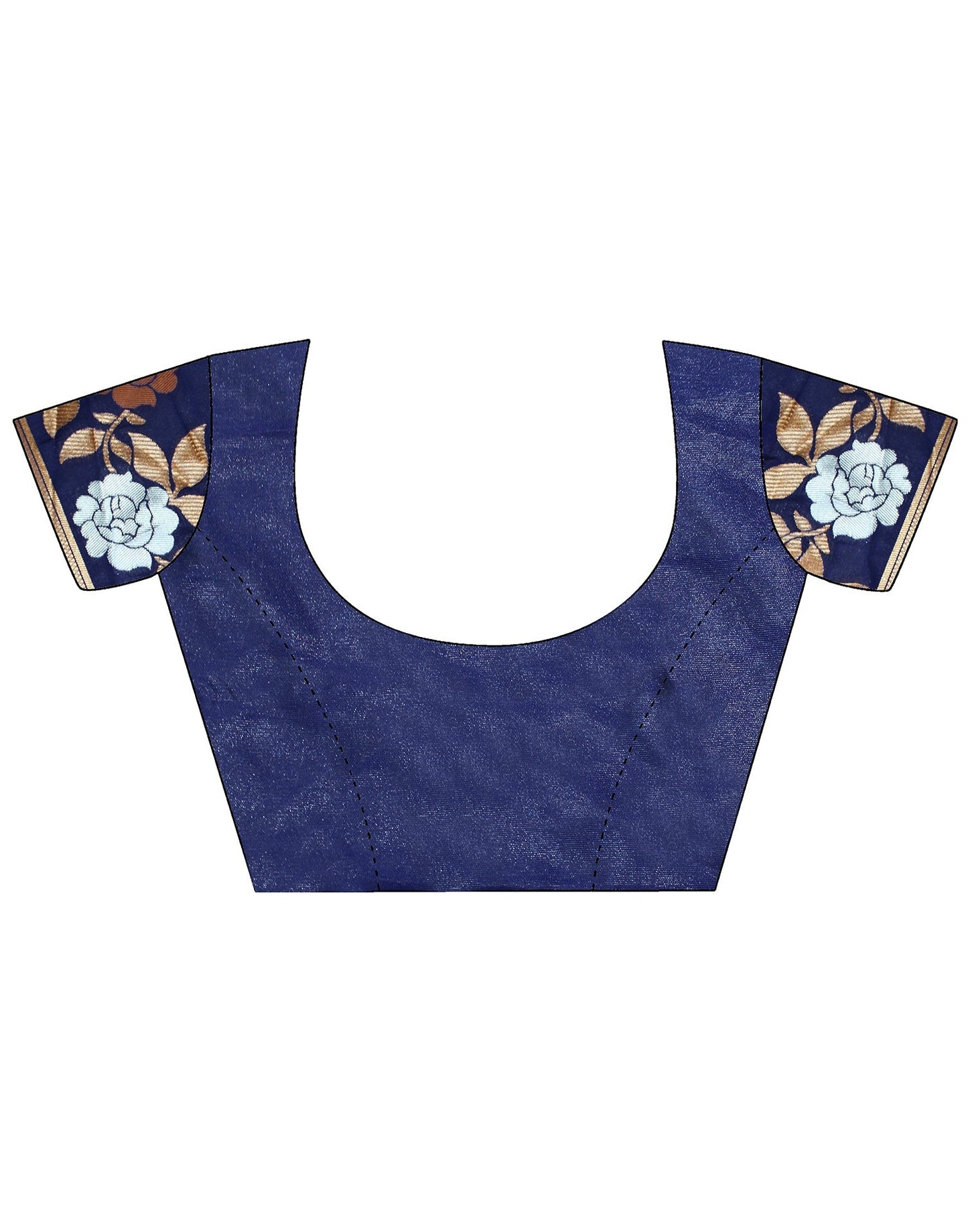 Blue Silk Woven Saree | Sudathi