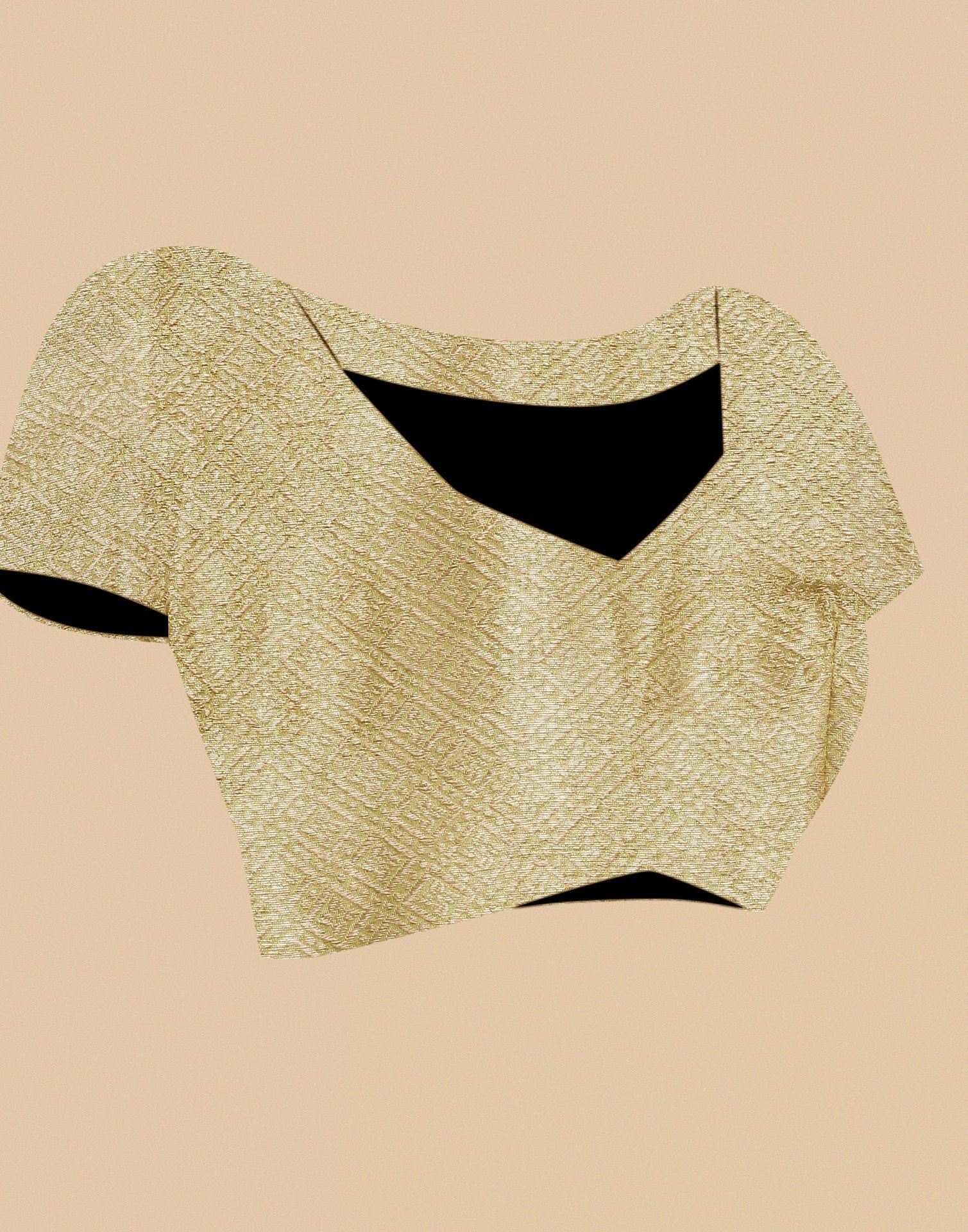 Light Green & Gold Silk Jacquard Saree | Leemboodi