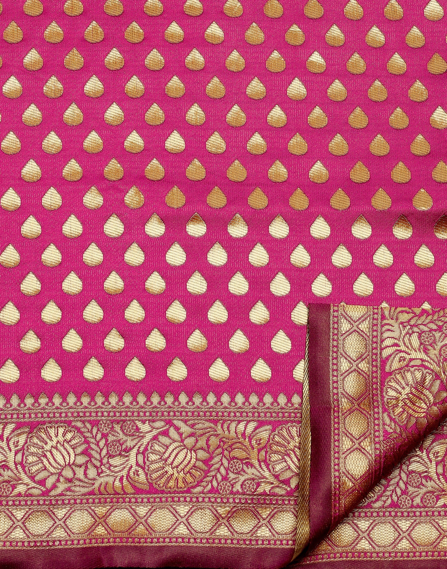 Pink Banarasi Silk Saree | Sudathi