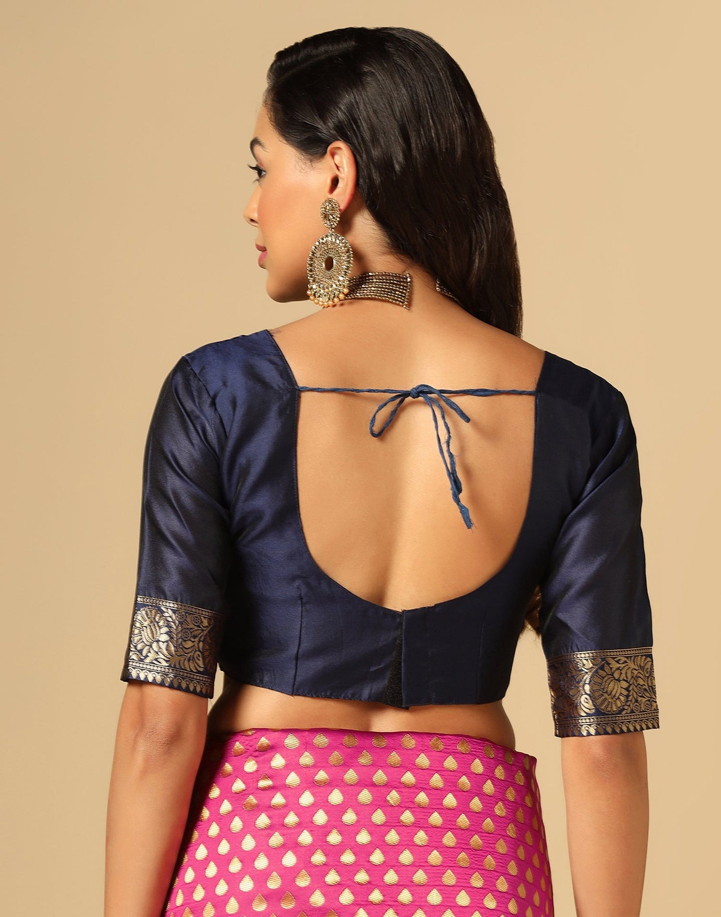 Pink Banarasi Silk Saree | Sudathi