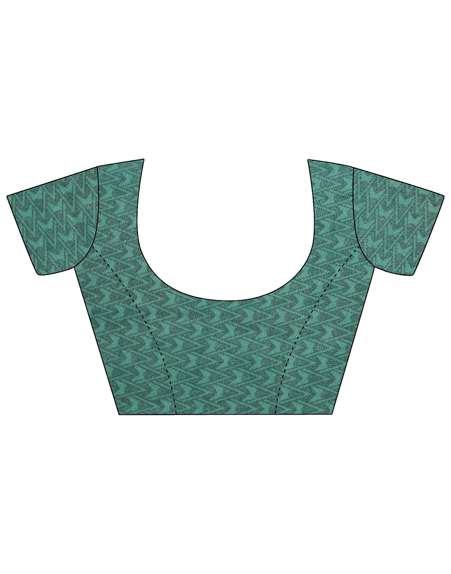 Rama Green Georgette Printed Saree | Sudathi