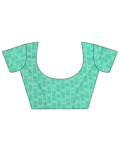 Grey Georgette Printed Saree | Sudathi