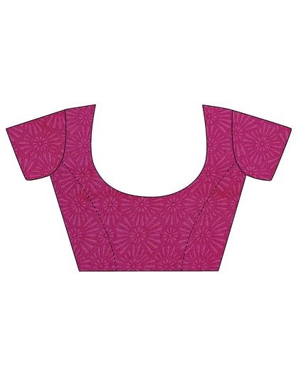 Light Pink Georgette Printed Saree | Sudathi