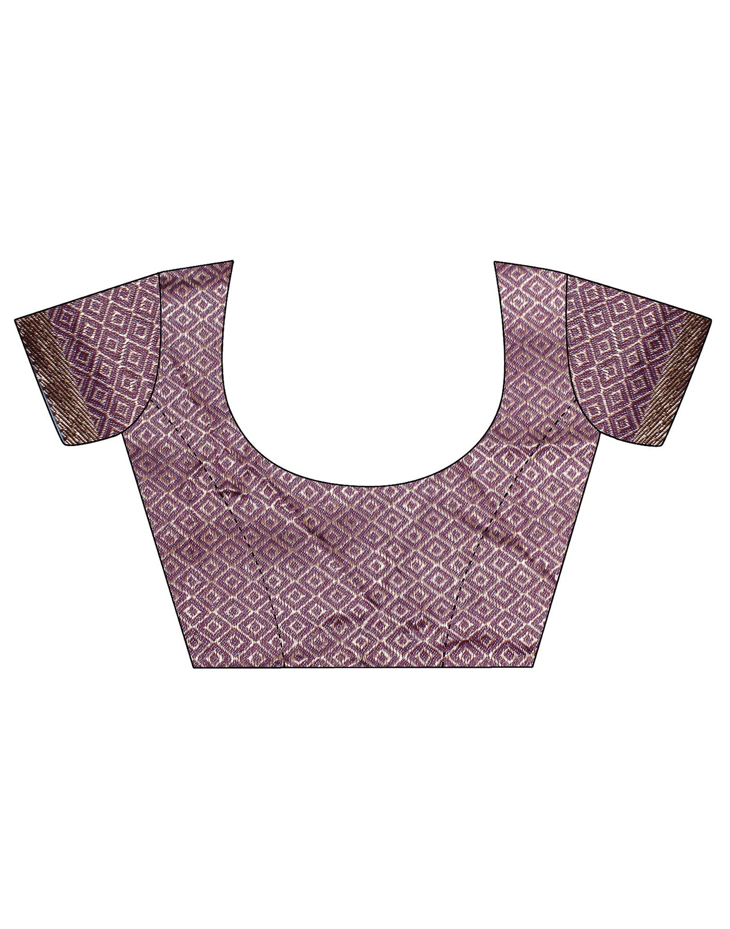 Maroon Banarasi Silk Saree | Sudathi