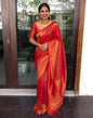 Red Banarasi Silk Saree | Sudathi