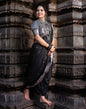 Black Banarasi Silk Saree | Leemboodi